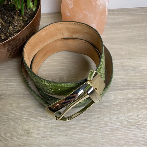 Lorenzi | Ostrich Leather Belt main image 7